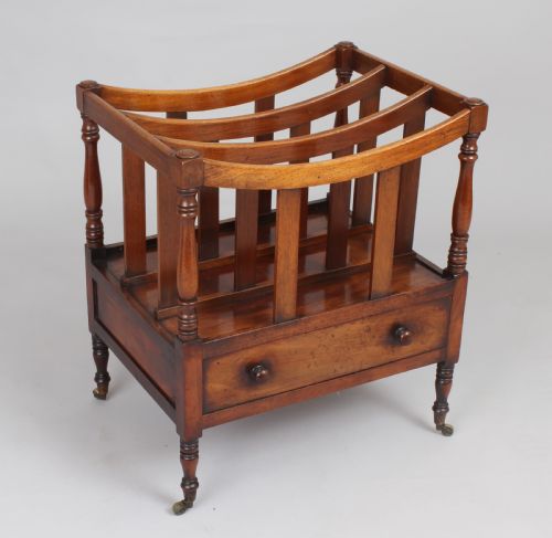 Mahogany Boat-shaped Canterbury