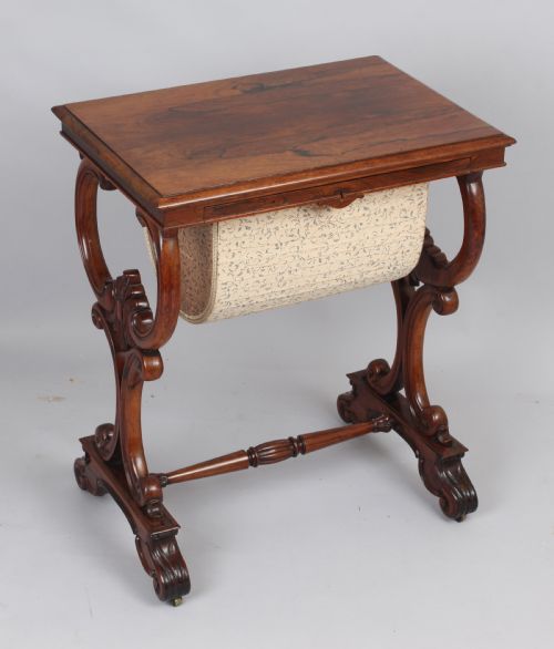 William IV Period Rosewood Work-table