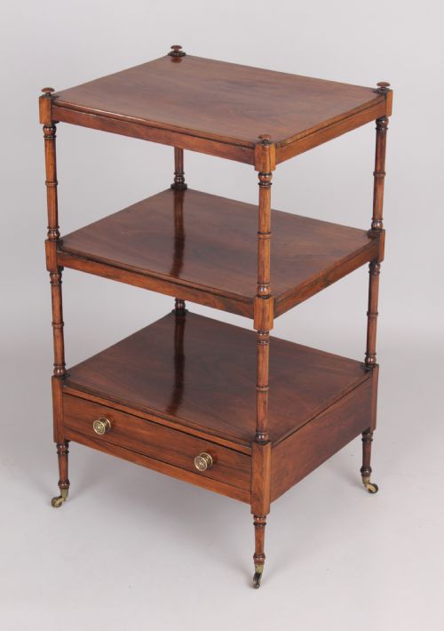 Early 19th Century Rosewood Etagere