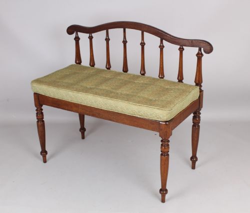 Early 19th Century Oak Bench or Window Seat
