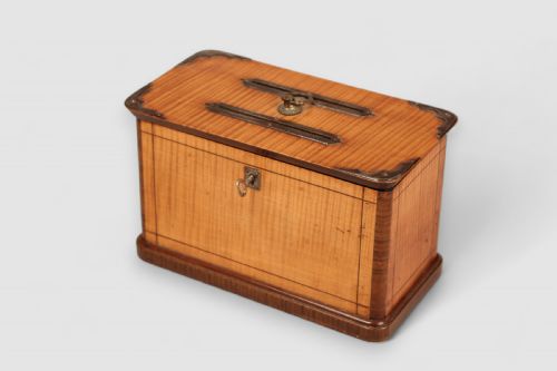 19TH CENTURY FRENCH BALLOT BOX - ADDITIONAL PHOTO 1