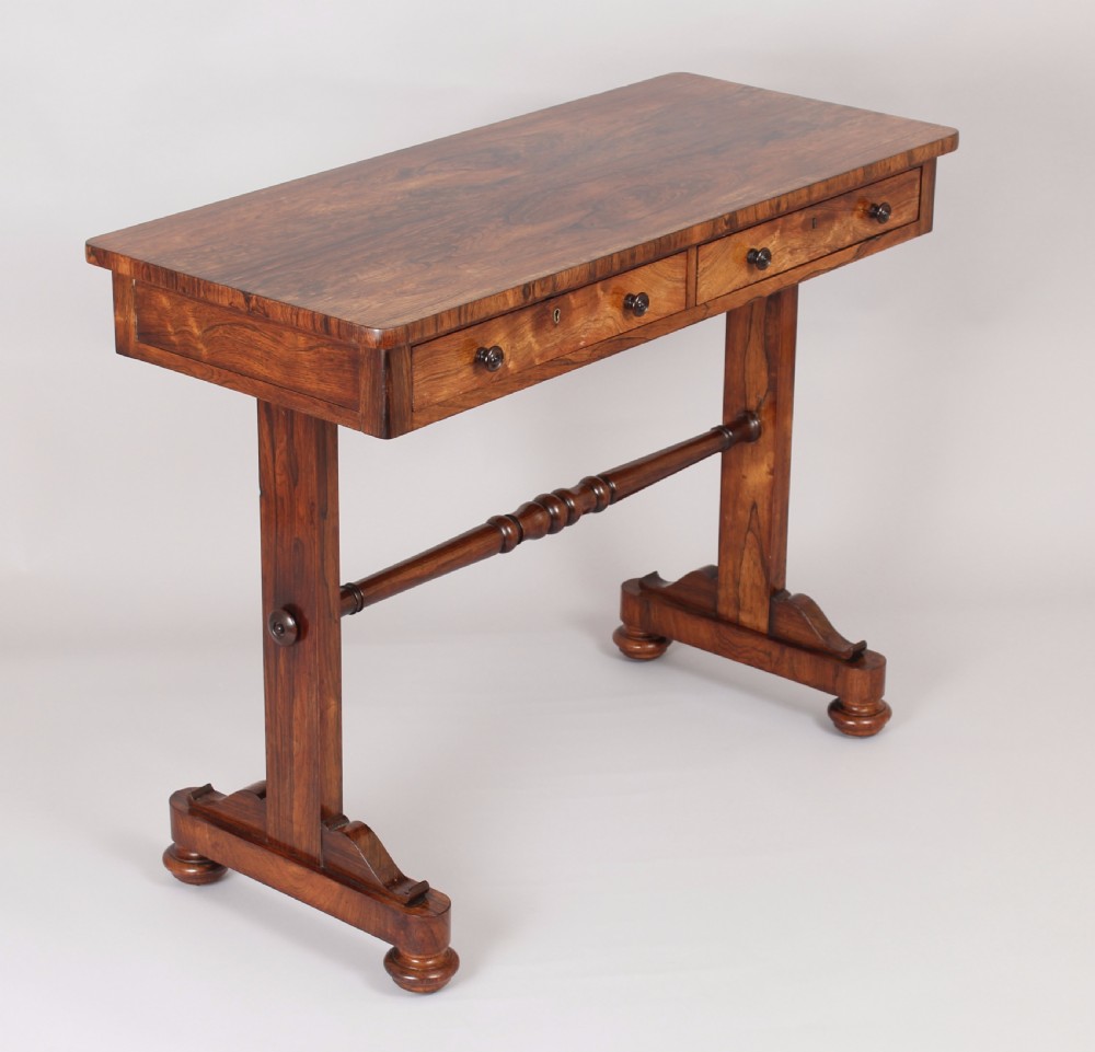 George IV Period Rosewood Small Side-table View VI