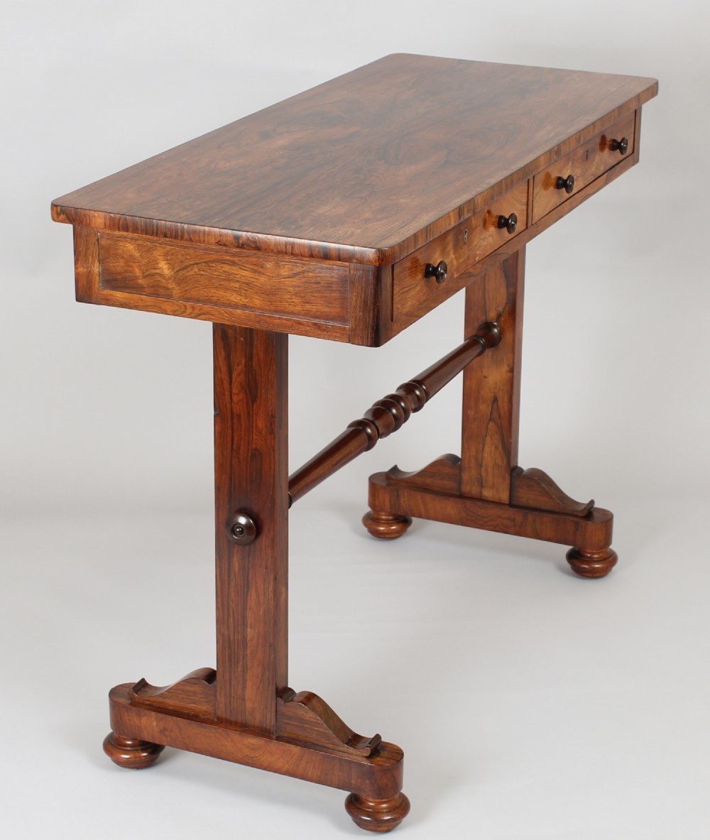 George IV Period Rosewood Small Side-table View VII