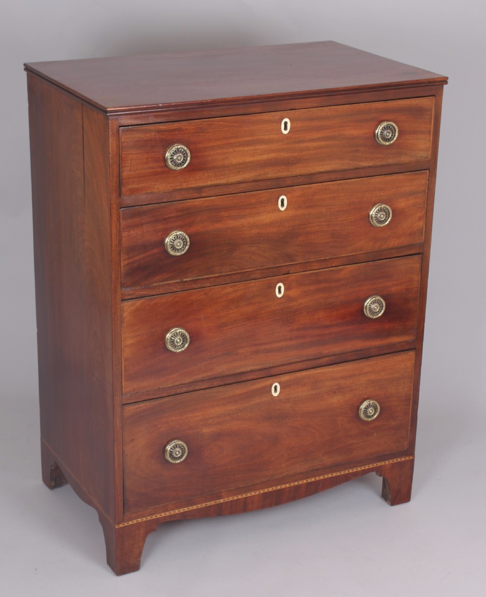 George III Period Mahogany Chest-of-drawers