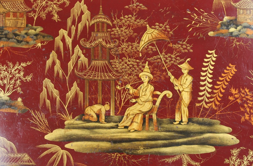 Fine Regency Papier-mâché Tray View II