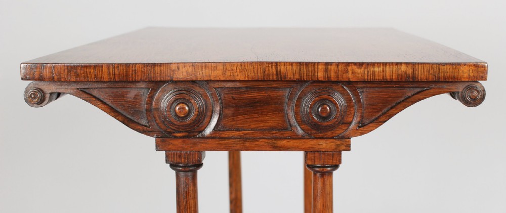 Fine and Rare George IV Period Rosewood Occasional Table View II