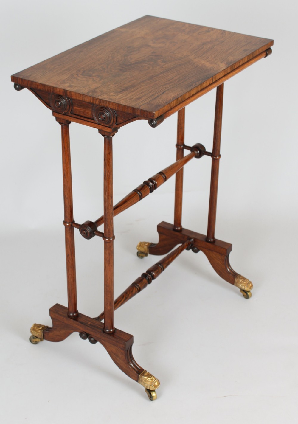 Fine and Rare George IV Period Rosewood Occasional Table View V
