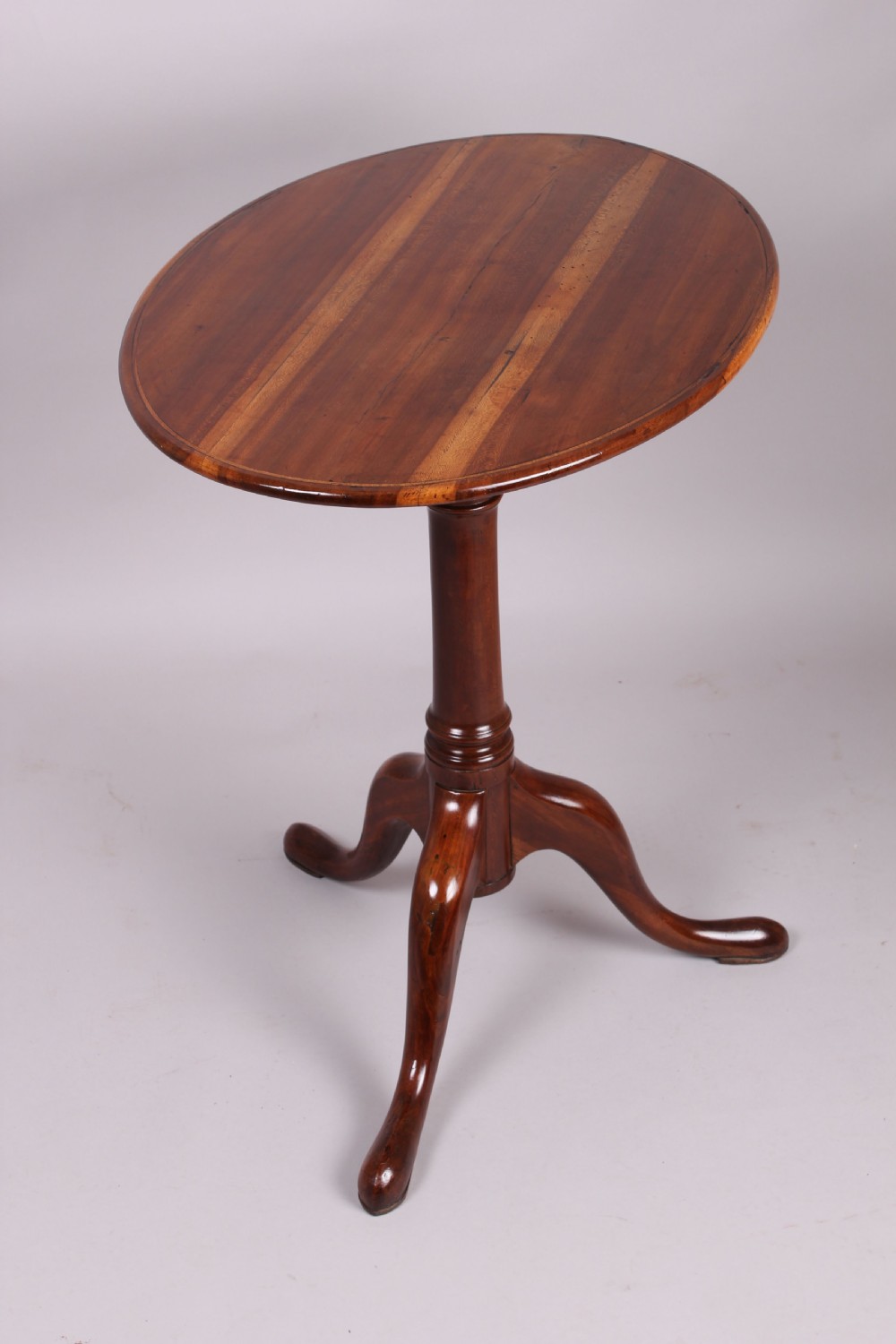 George III Period Fruitwood Tripod Table