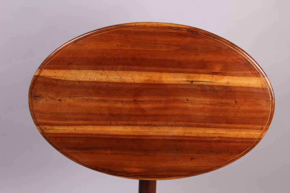 George III Period Fruitwood Tripod Table View II