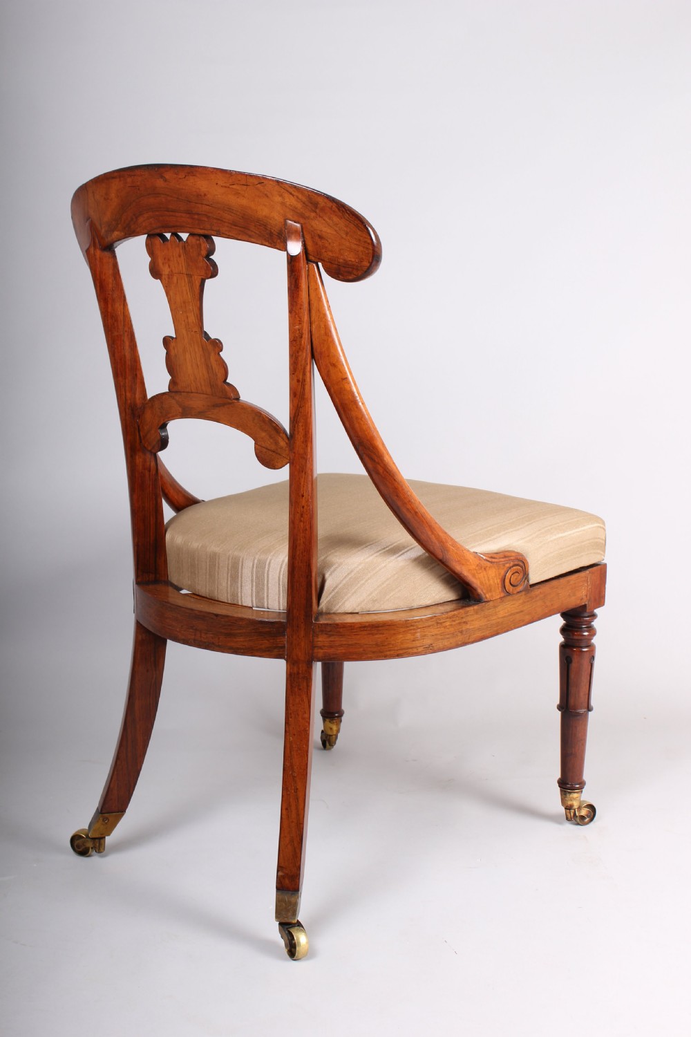 William IV rosewood arm-chair  View II