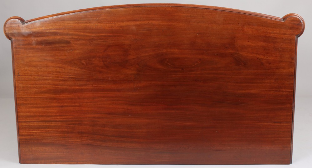 Fine and Rare George III period Mahogany Bow-fronted Chest-of-drawers of Channel Islands Origin View VI