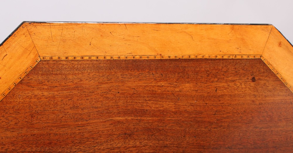 George III Period Mahogany Octagonal Top Tripod Table View III