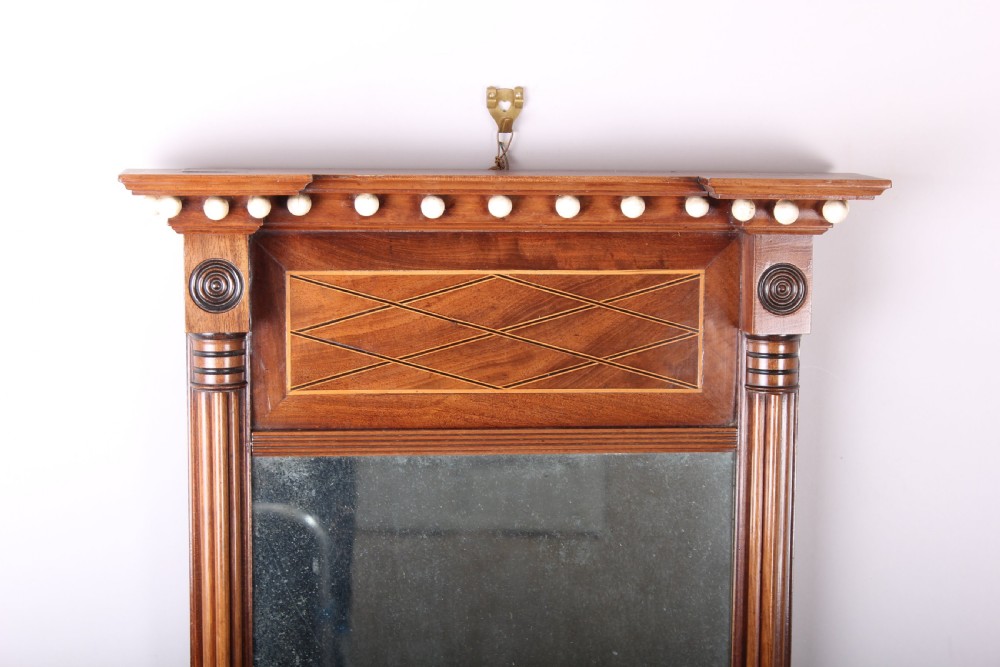 George IV Period Mahogany Small Mirror View IV