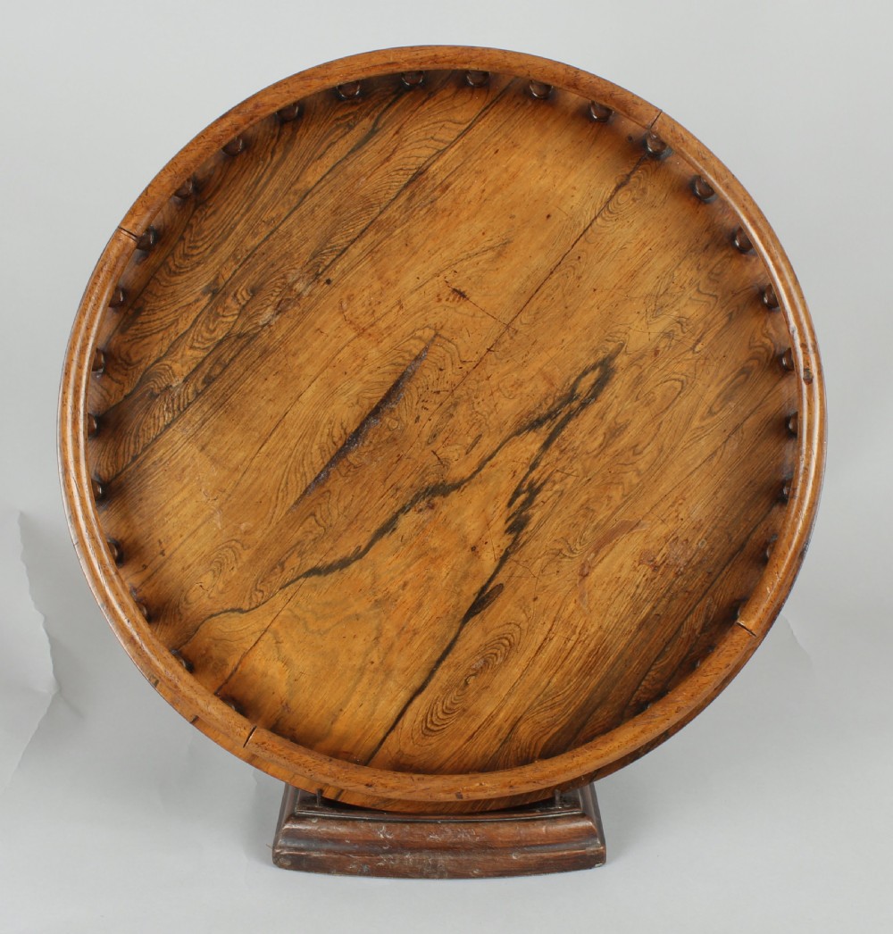 George IV Period Rosewood Tray View II
