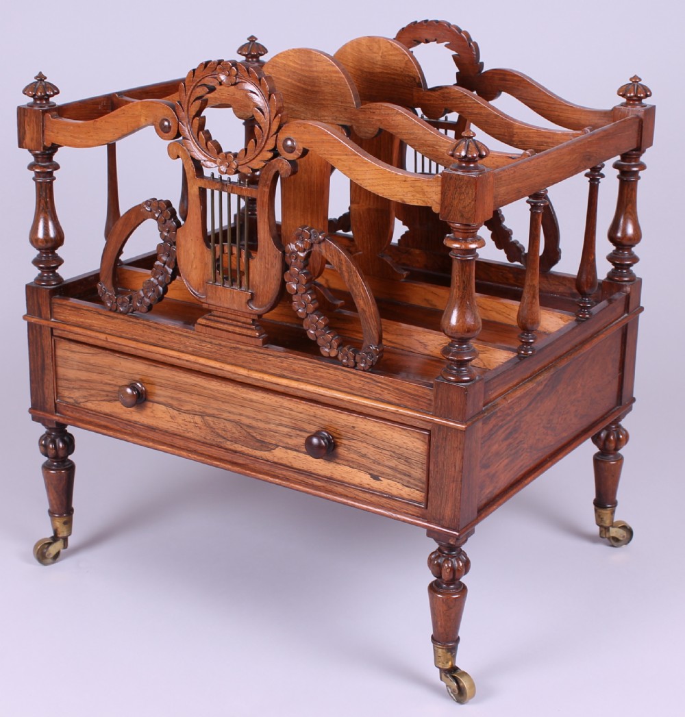 George IV period Rosewood Canterbury