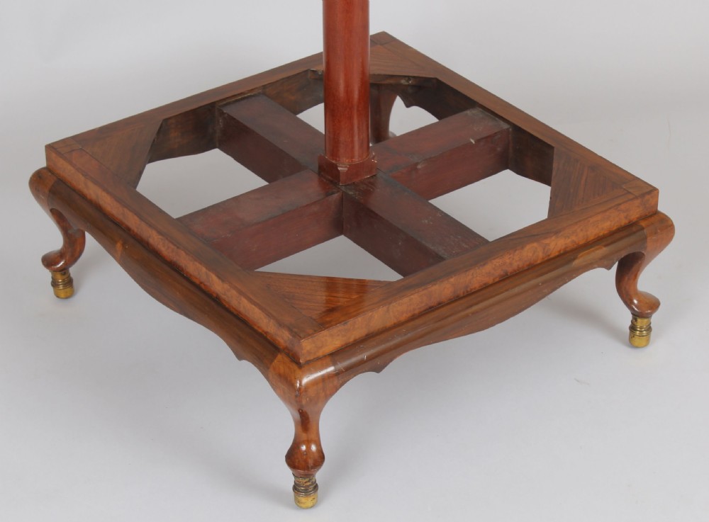High quality 1920s burr-walnut revolving bookcase View II
