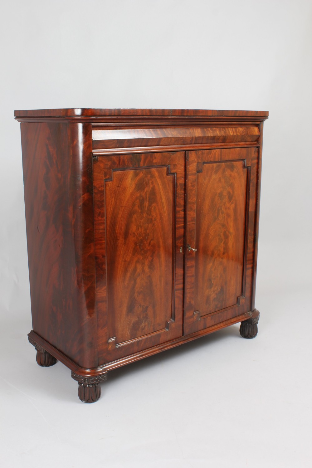George IV Period Mahogany Cupboard View V
