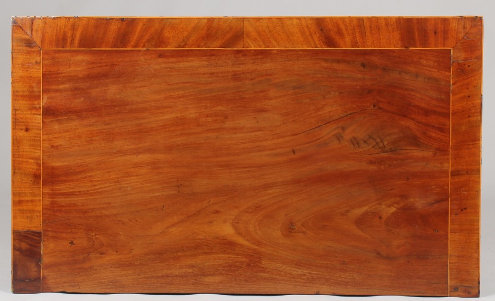 George III period mahogany side-table View III
