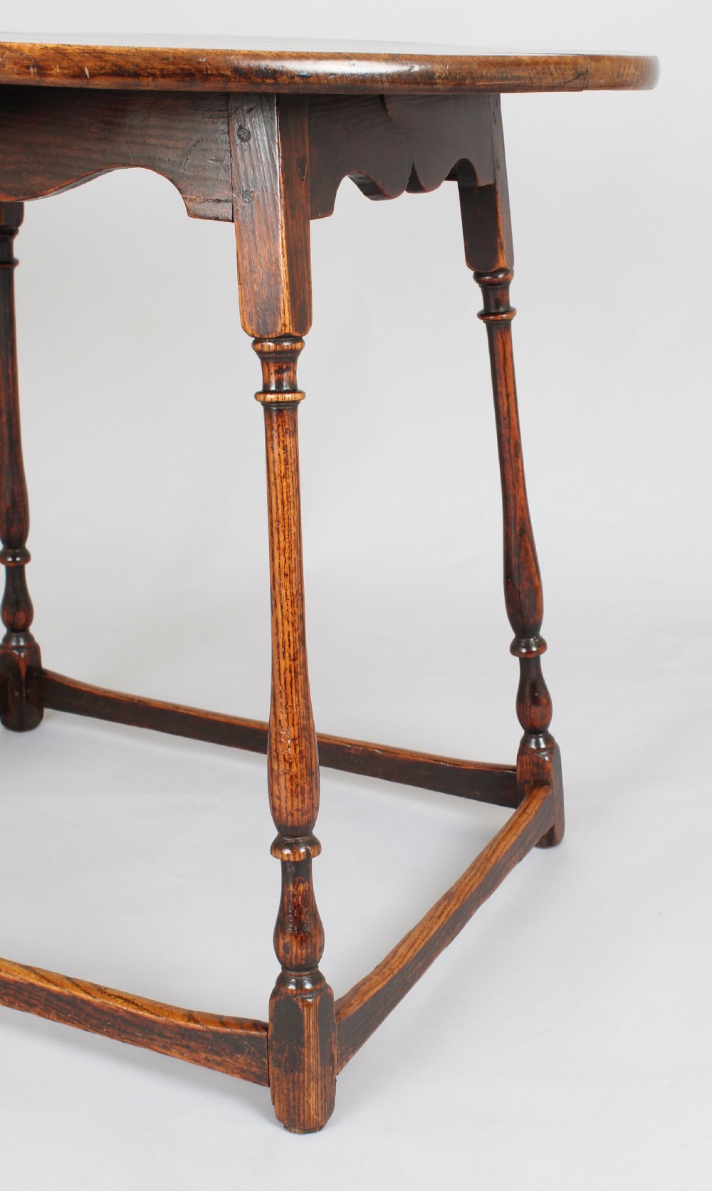 George III period elm table View IV