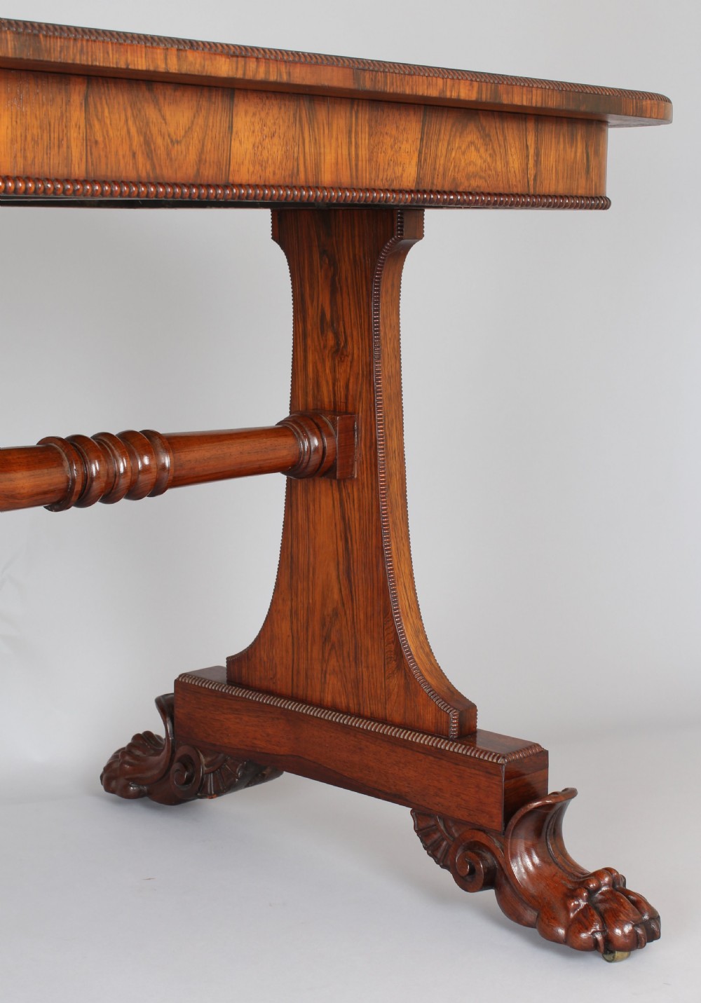 Rosewood library table of very high quality View II