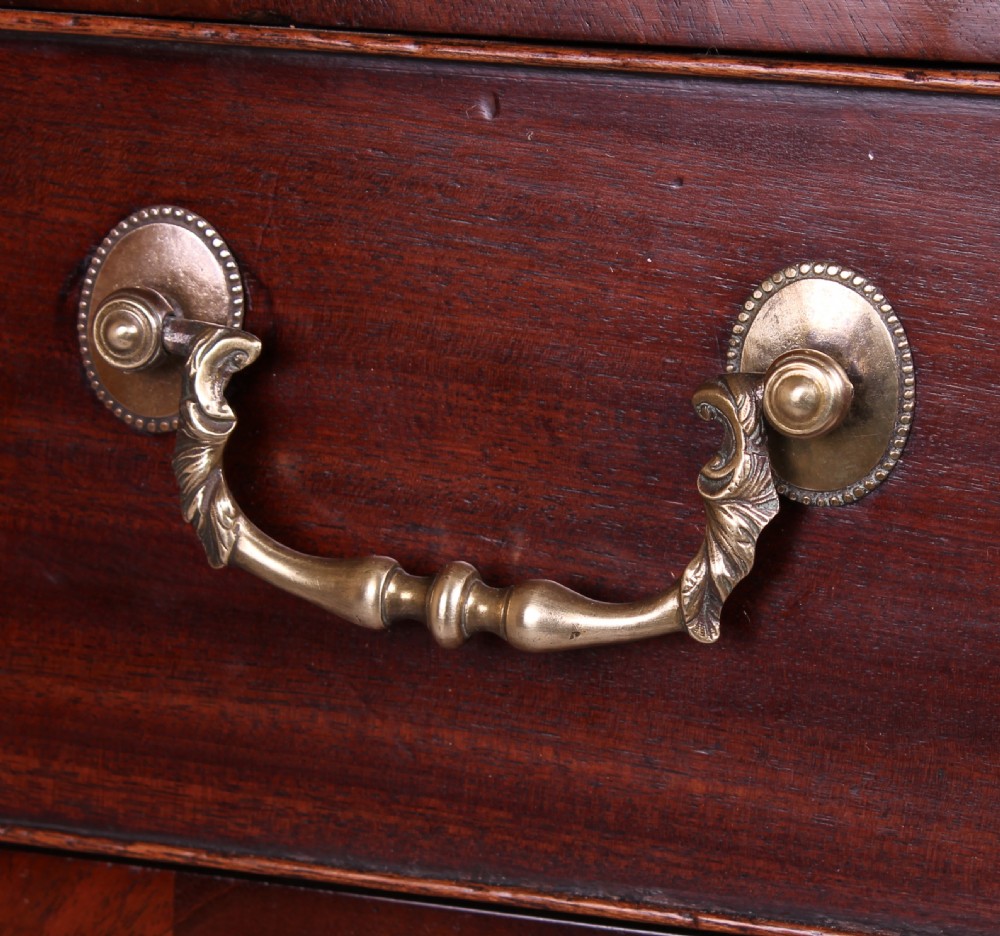 George III period mahogany small chest-of-drawers View III