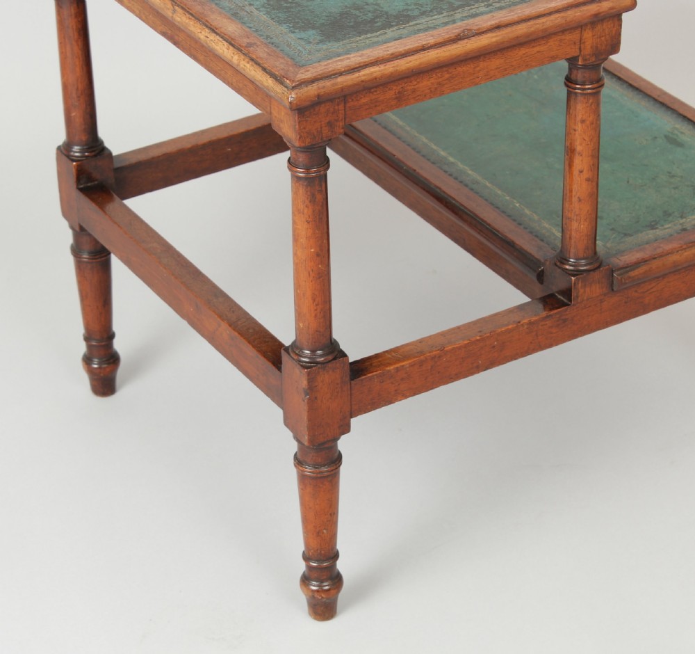 Early 19th century mahogany bed-steps View V