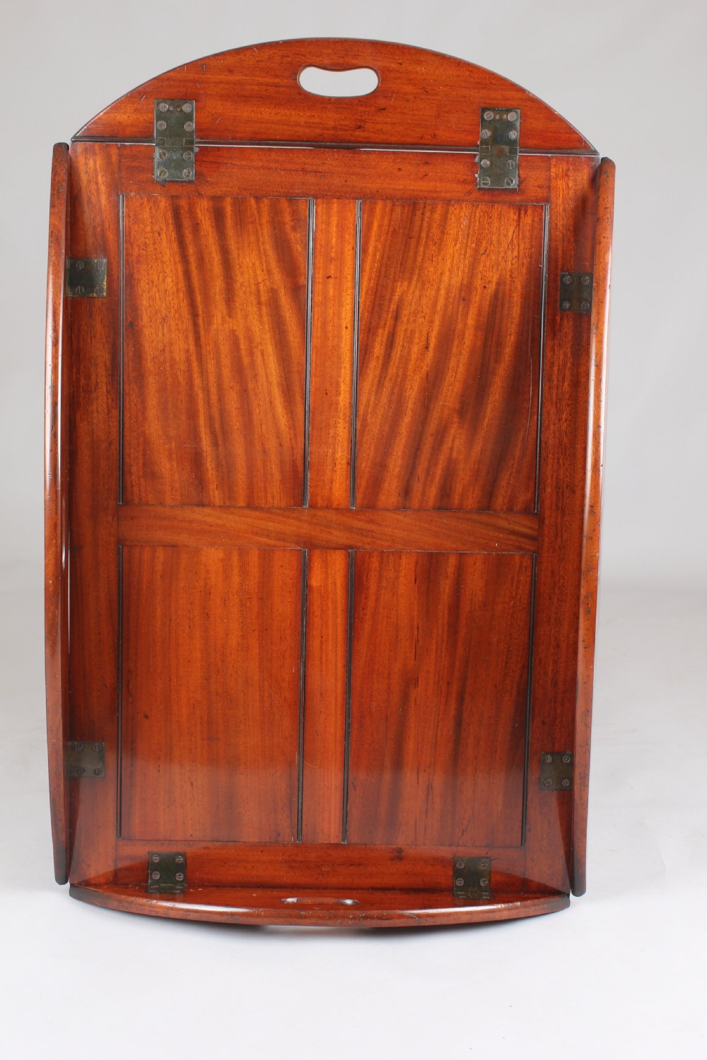 Nineteenth century mahogany drop-side butler's tray View III