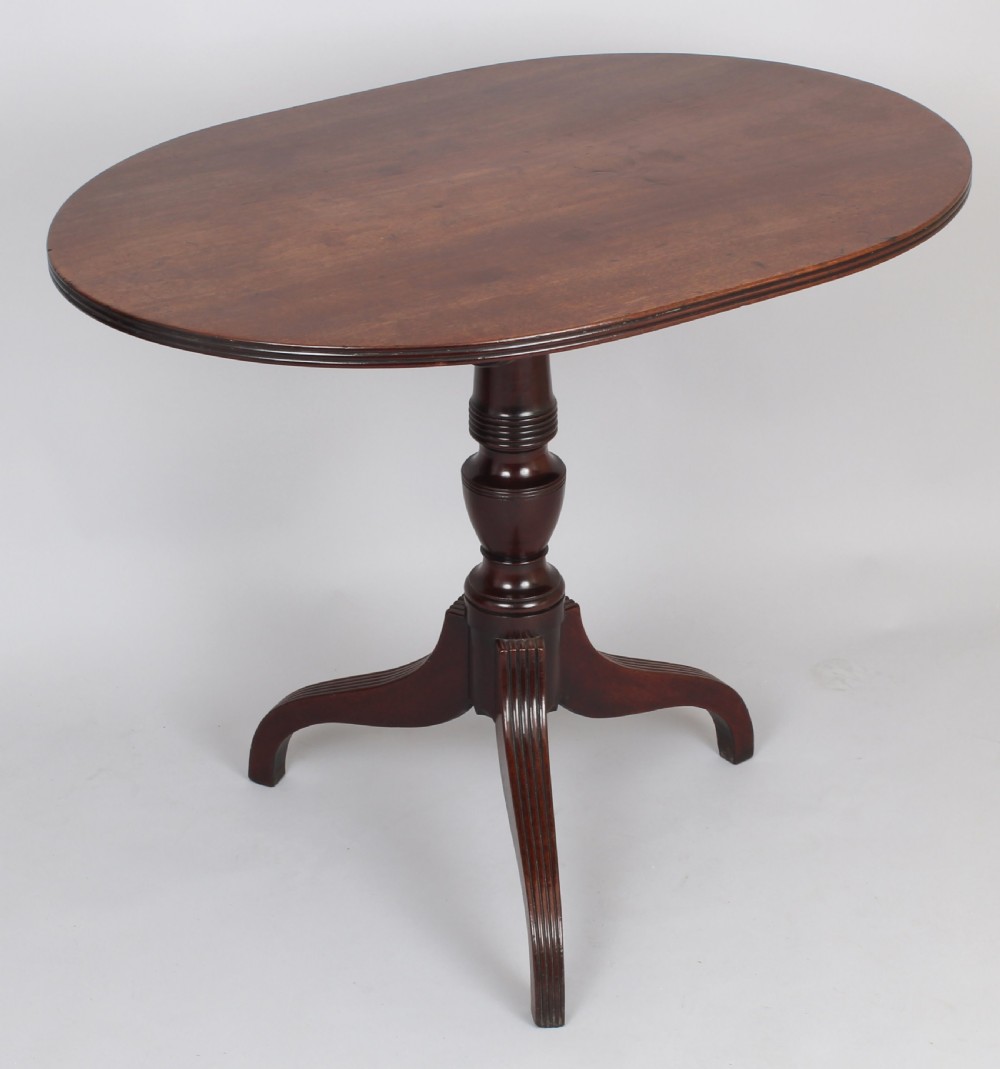 Regency period mahogany tripod table