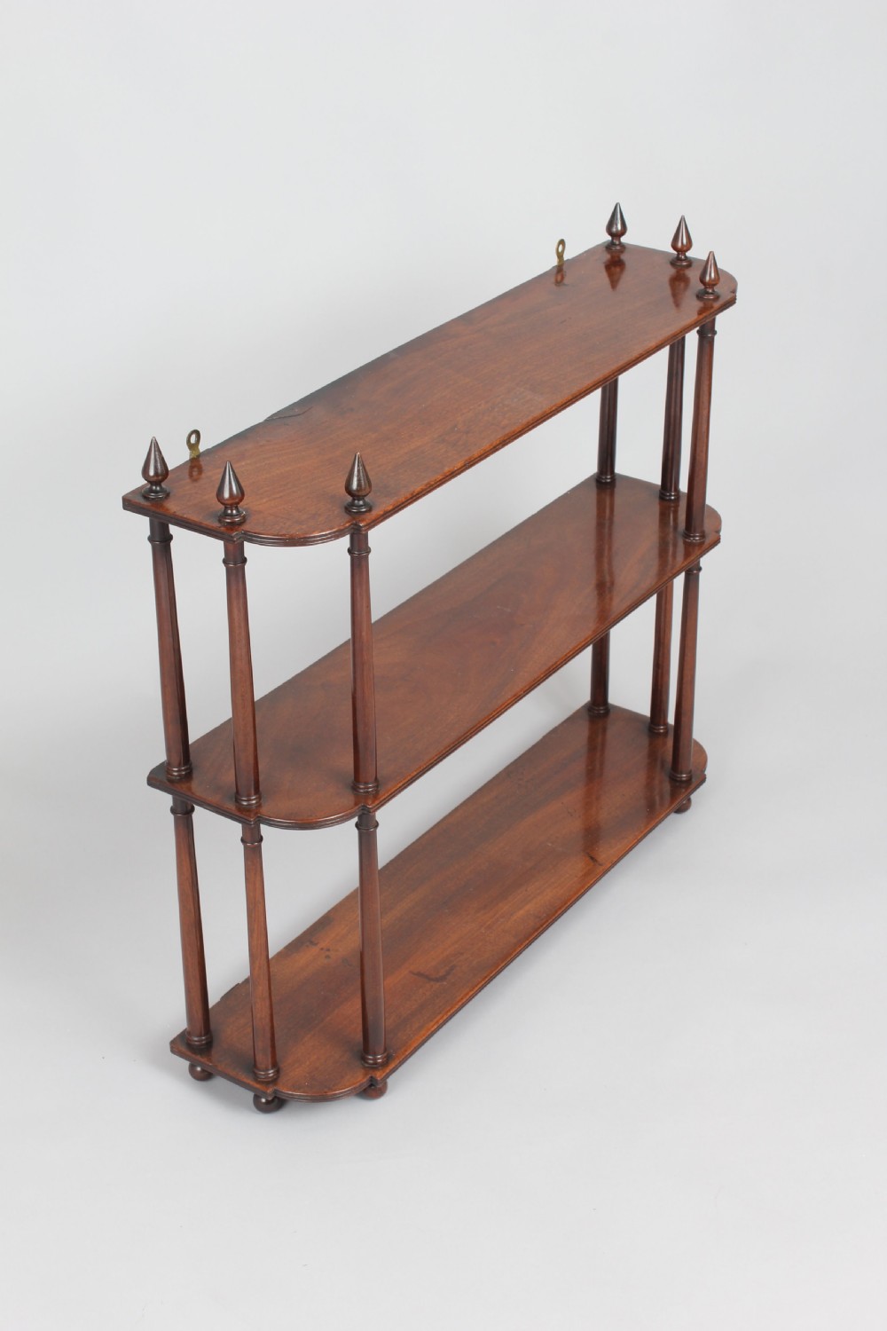 Early 19th century mahogany wall-shelves View III
