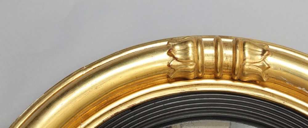 George IV period small convex mirror  View III