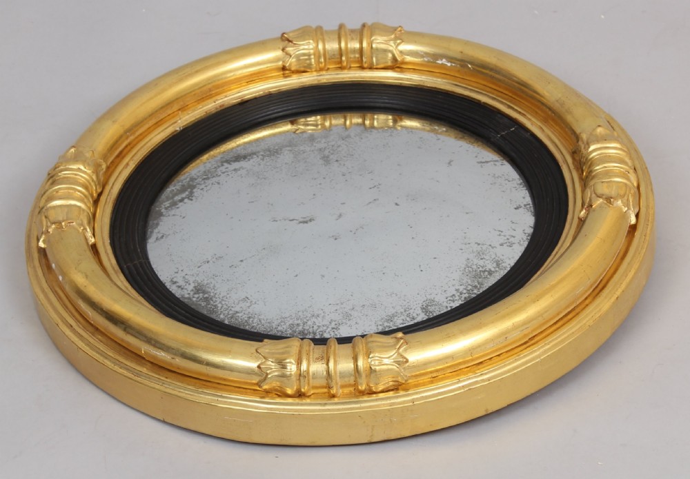 George IV period small convex mirror  View V