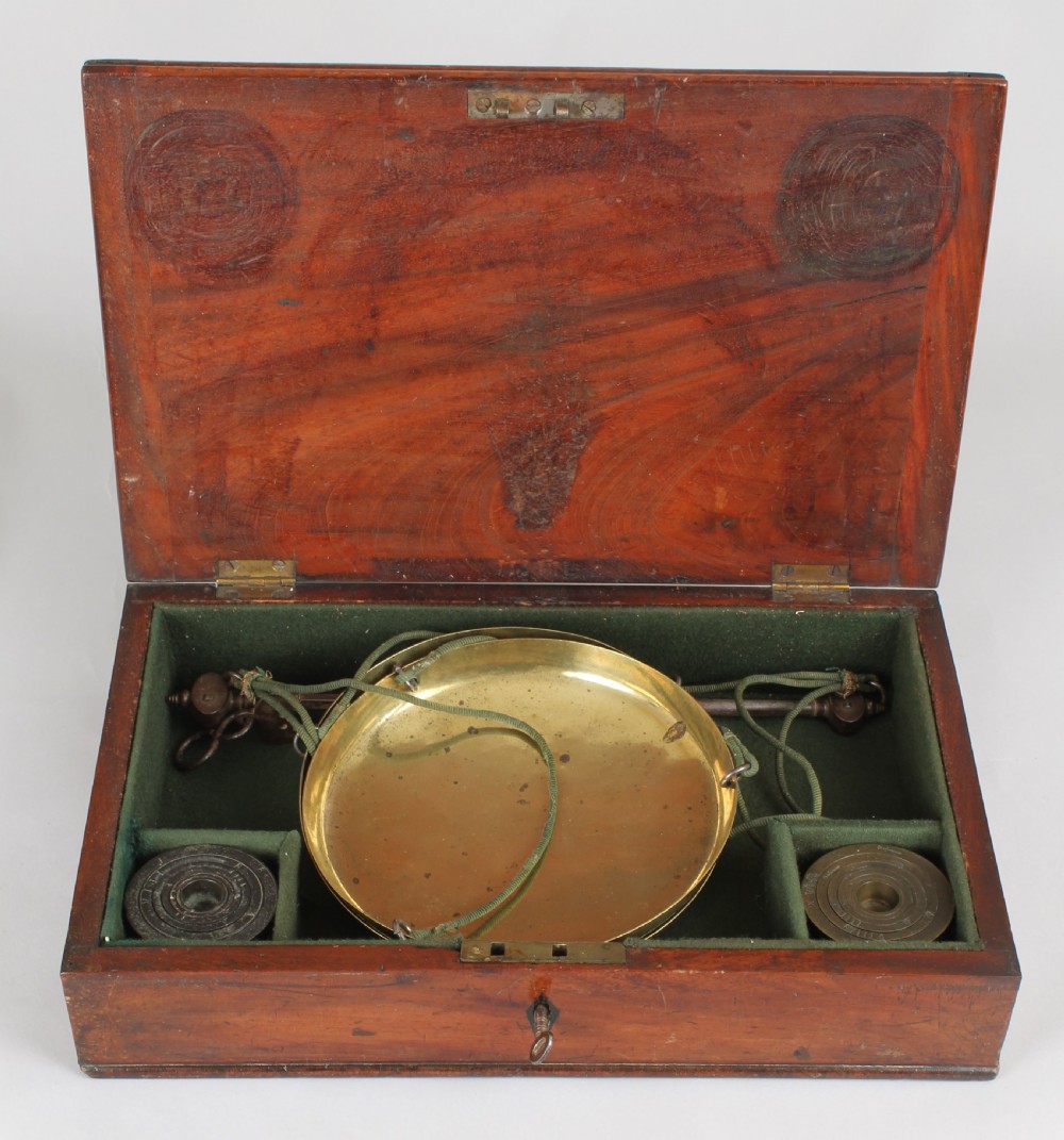 Rare set of George III period balances