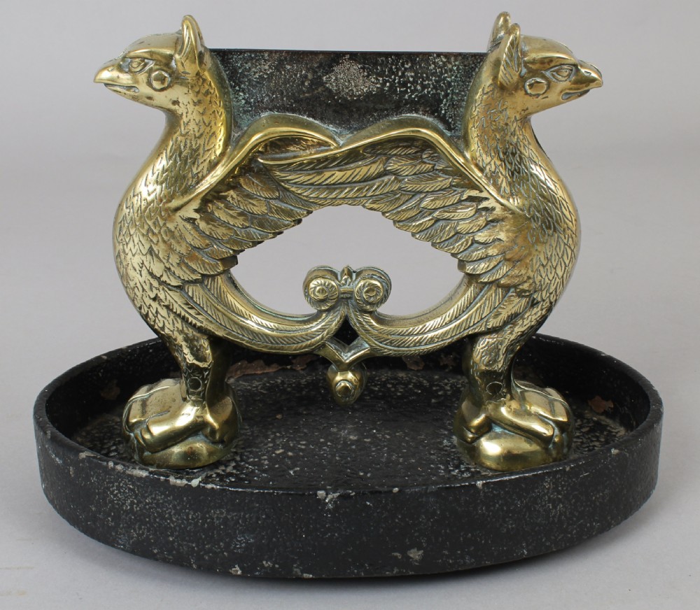 Fine William IV period boot-scraper