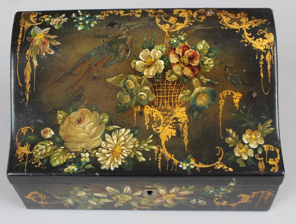 Victorian papier-mâché box View II