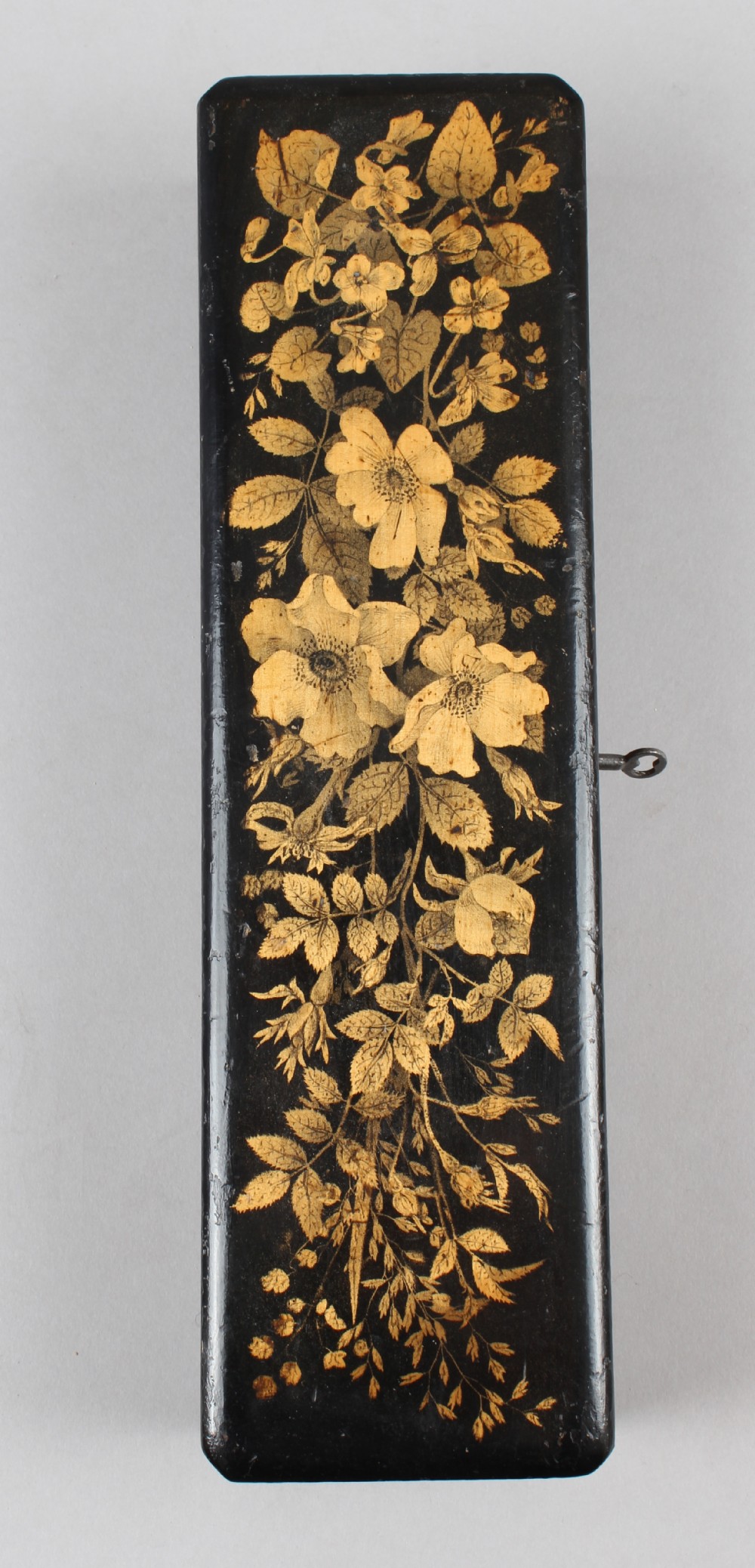 19th century continental pen-work glove-box