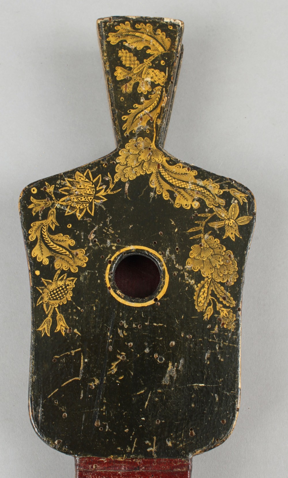 Pair of Regency period pen-work small bellows View III