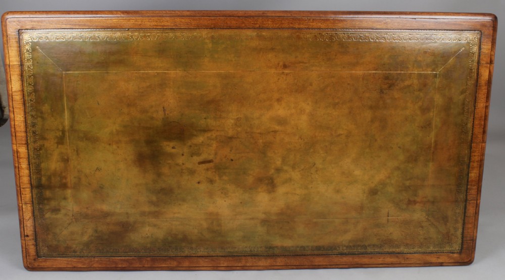 George IV period mahogany partners' desk View V