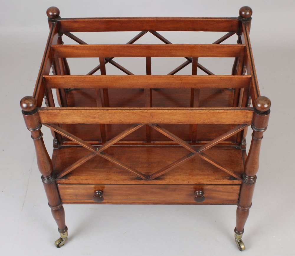 Exceptionally fine mahogany Canterbury View V