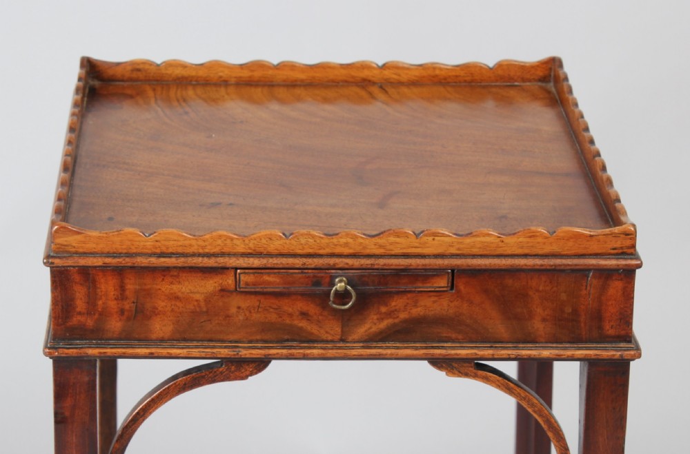 George III period mahogany urn-stand View II