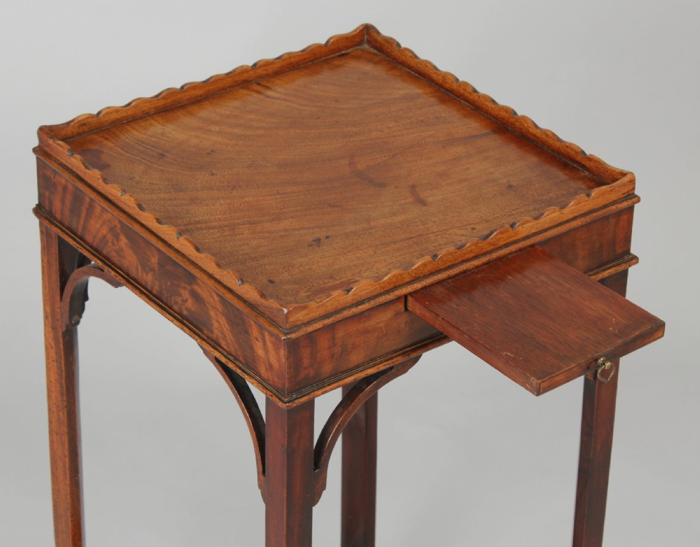George III period mahogany urn-stand View III