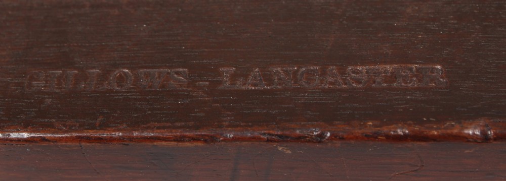 George IV period small hall-bench by Gillows of Lancaster View III