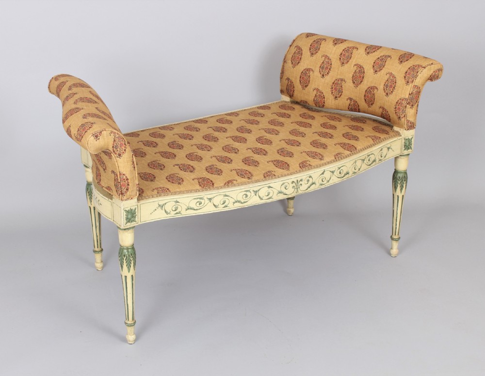 Late 18th century window seat 