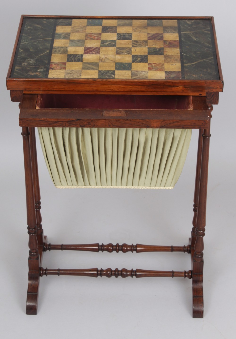 Early 19th century rosewood work table View III
