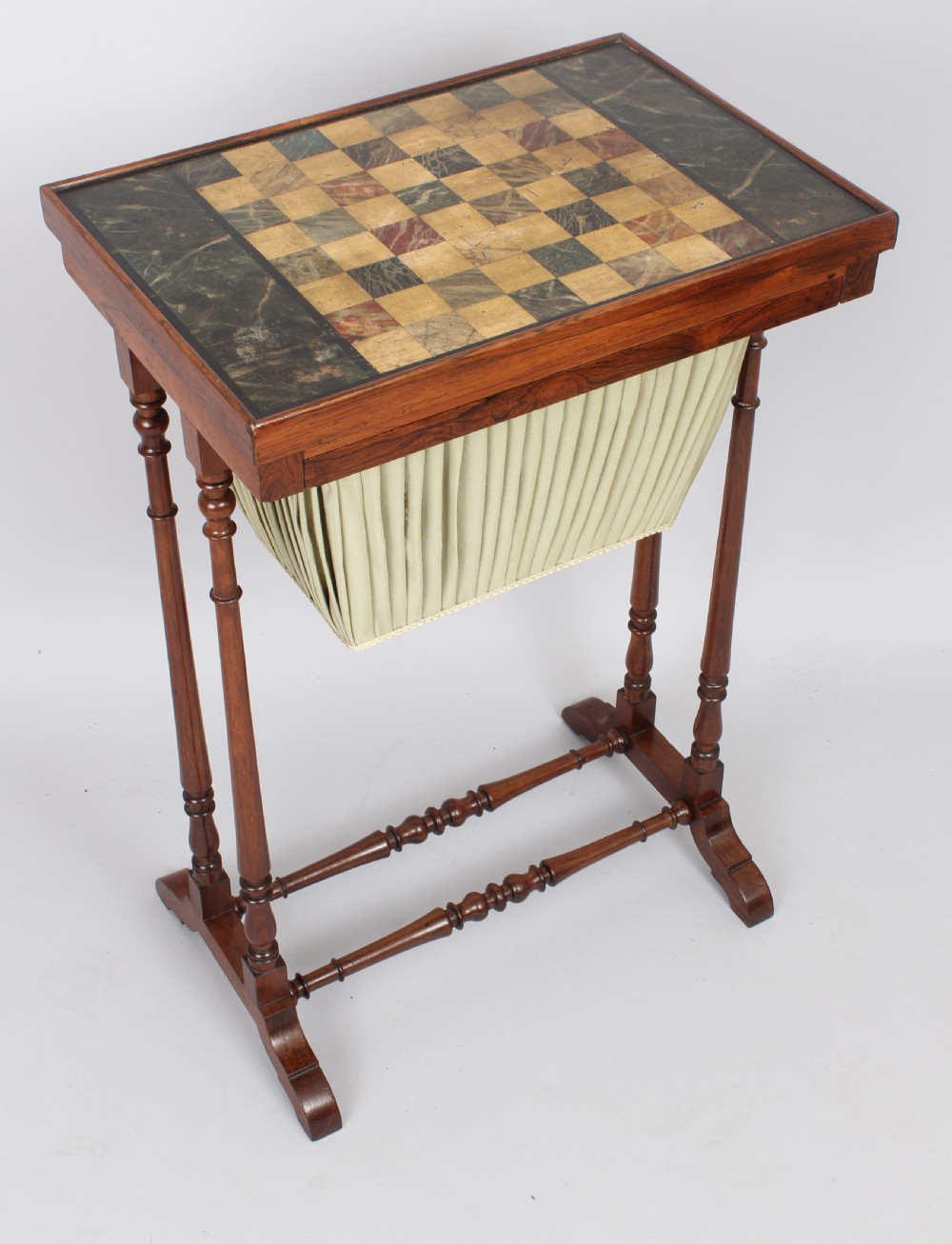 Early 19th century rosewood work table View IV