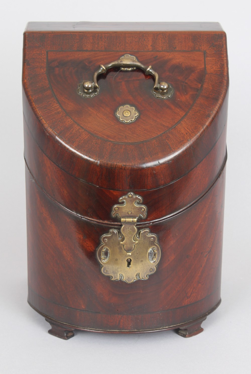 Bow-fronted knife box View II