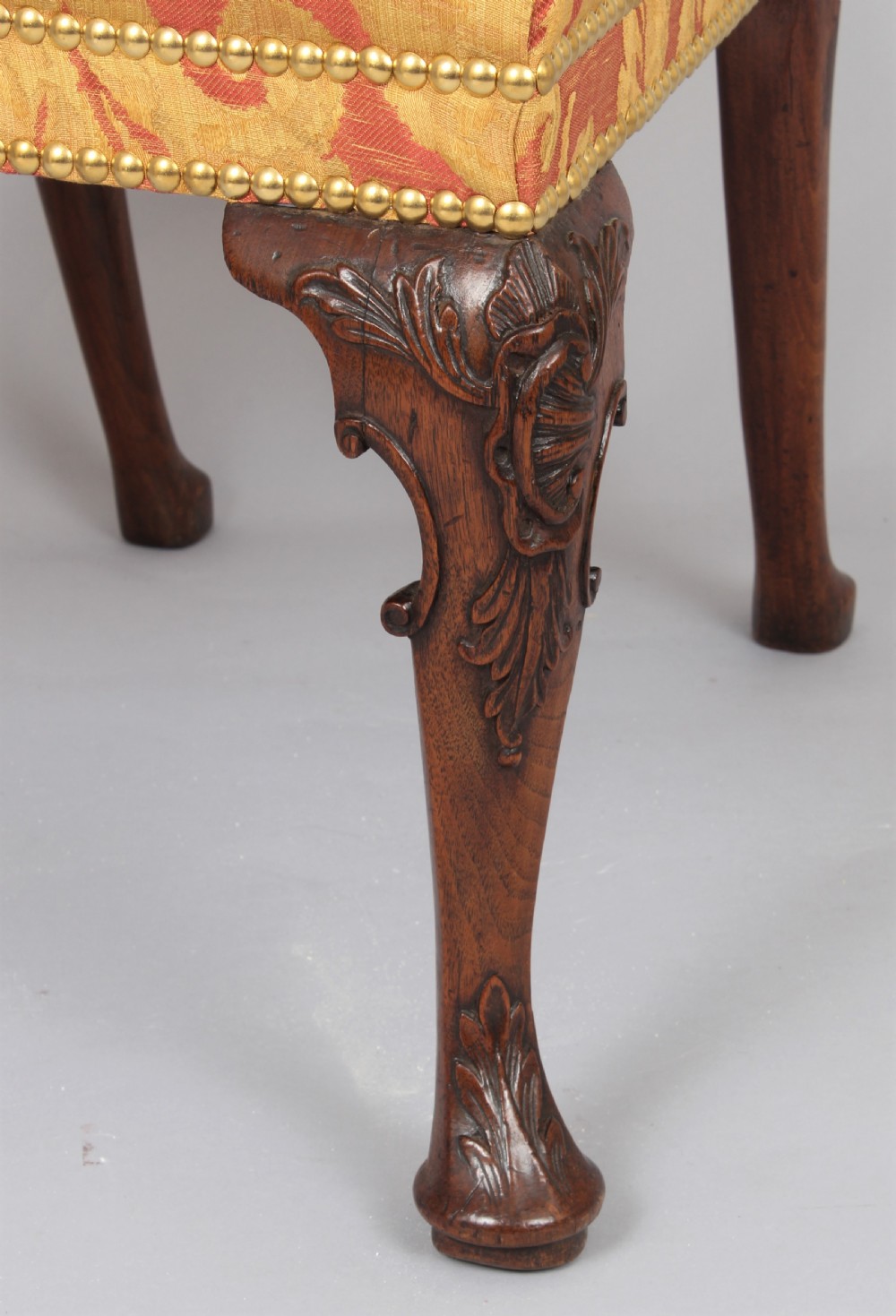 Pair of fine George II period walnut side-chairs View IV
