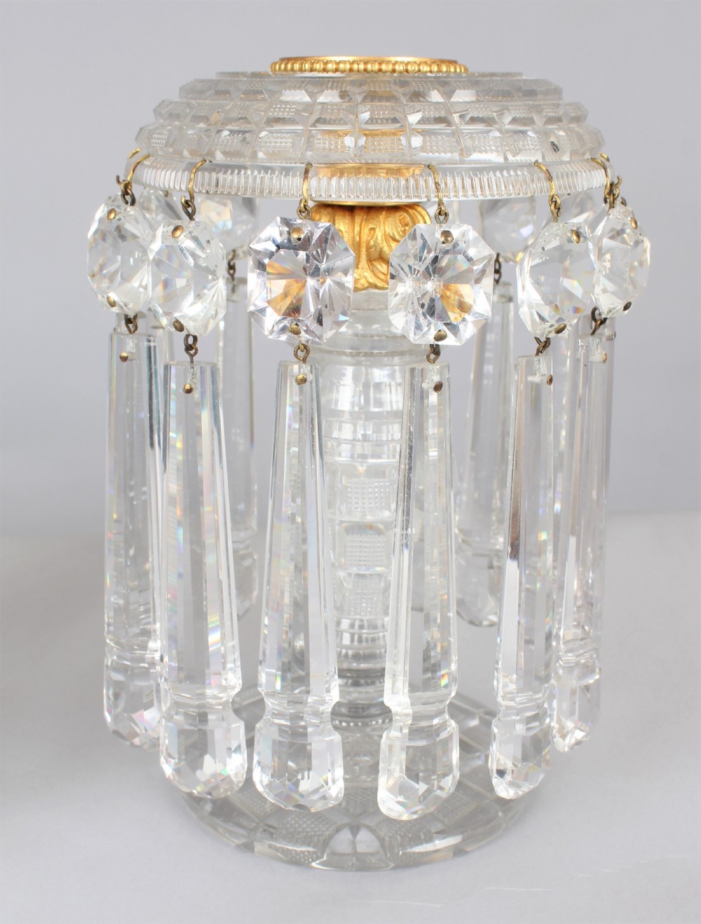 Exceptional pair of Regency period lustres View V