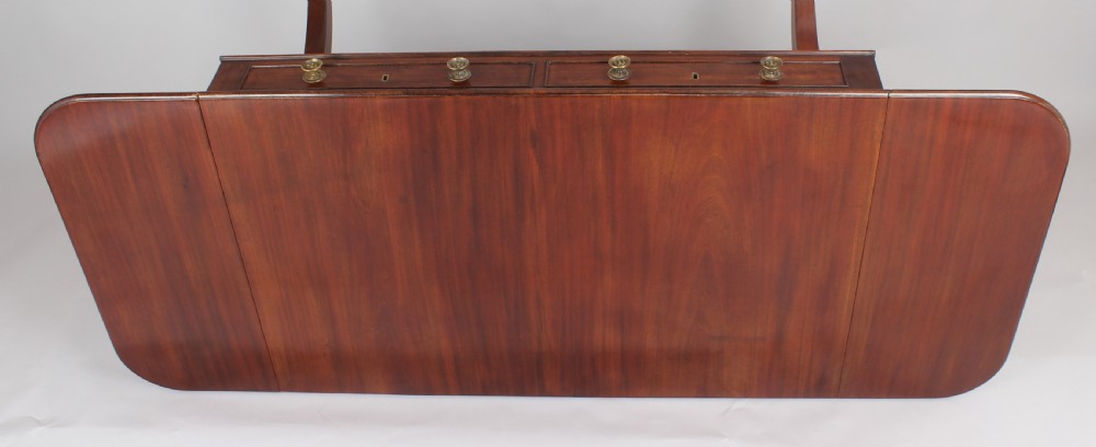 Elegant Regency period mahogany sofa-table View IV