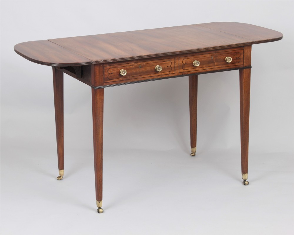 Particularly fine quality George III period mahogany sofa table View VI