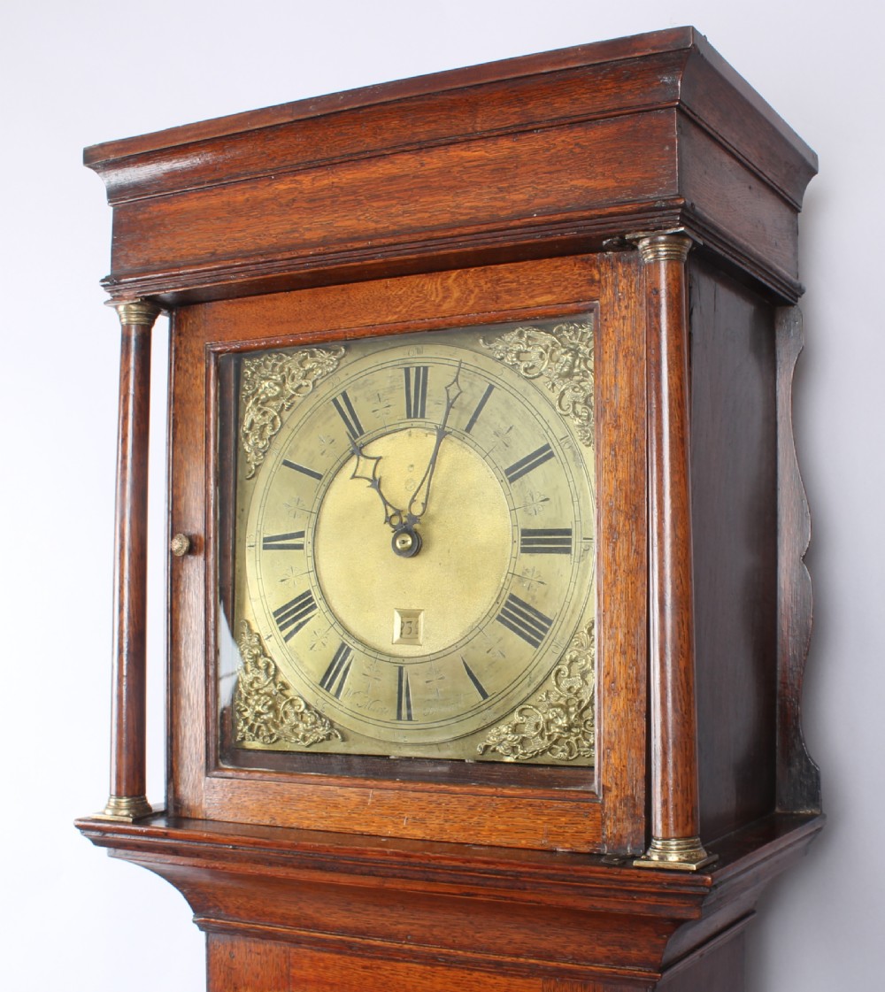George III period 30-hour long-case clock View II